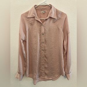 3/$12 William Rast for Target Pale Pink Blouse
